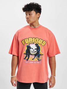 Comoda t-shirt oversize da uomo 2Y Studios, 300 g/m², cotone, rossa