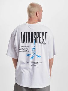 T-shirt sportiva da uomo 2Y Studios, oversize, 300 g/m², cotone, bianca