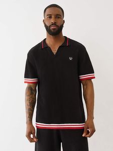 Comoda felpa da uomo True Religion in cotone, nera