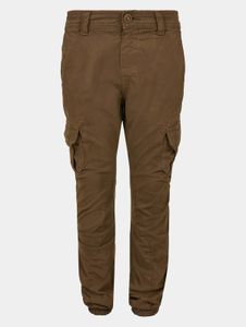 Pantaloni unisex Modern Urban Classics con tasche, cotone 320 g/m², color kaki