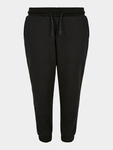 Pantalon unisexe Modern Urban Classics avec cordon de serrage et fermeture velcro, 300 g/m² coton, noir