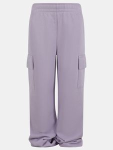 Versatile Urban Classics unisex trousers with cotton, purple