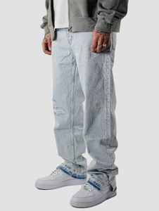 Jeans da uomo UNEFECTED eleganti, azzurri