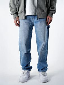 Stylish UNEFECTED men's jeans, light blue