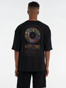 T-shirt homme Modern 2Y Premium en coton noir