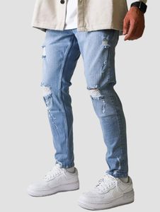 comfortable 2Y premium men's jeans straight fit blue