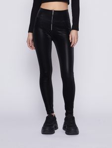 Jeans da donna Freddy alla moda, vestibilità skinny, elasticizzati, neri