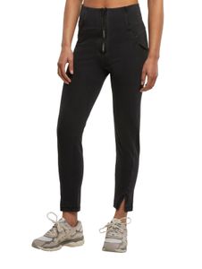 Jean skinny stretch en coton noir pour femme, de la marque Modern Freddy.