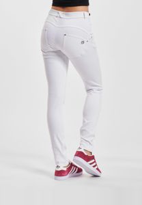 Jean Casual Freddy pour femme, coupe skinny, blanc