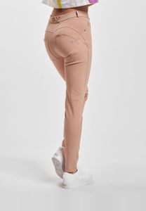 Jean Casual Freddy pour femme, en coton beige