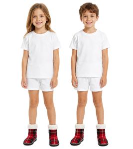 Pantofole comode per bambini, calze invernali calde, calze per ragazzi, calze antiscivolo con suola per bambine e bambini 928150 Nero/Rosso