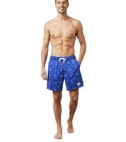 Shorts de sport SCOTCH & SODA pour homme : shorts de fitness, shorts décontractés, shorts de plage, shorts en coton bleu pétrole et gris clair, ou bermudas en maille bleu roi et noir/bleu/pétrole.