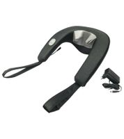 Masajeador de cuello Shiatsu medisana con luz roja y función de calor, aprox. 38 x 33,5 x 17 cm, 18 vatios, negro