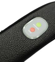 Masajeador de cuello Shiatsu medisana con luz roja y función de calor, aprox. 38 x 33,5 x 17 cm, 18 vatios, negro