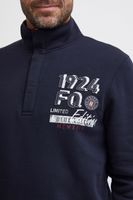 Pull Troyer pour homme FQ1924 FQWilliam, col montant, gris ou bleu (réf. 21900589)