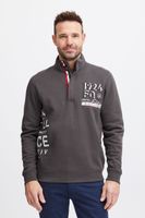 Pull Troyer pour homme FQ1924 FQWilliam, col montant, gris ou bleu (réf. 21900589)