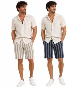 Classic BLEND BHMorgan Men's Shorts with Drawstring, Casual Shorts 20717971 in Beige or Blue