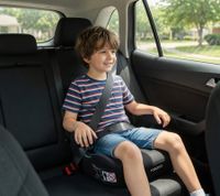 Osann Boost Child Booster Seat – Certified Car Seat with Washable Cover (135–150 cm) – Black