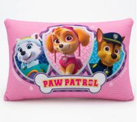 Nickelodeon PAW PATROL Skye Chase Puppy Kids Pillow Travel Pillow with Pockets 38x20cm Pink