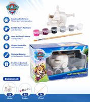 Creative Nickelodeon PAW Patrol DIY Painting Kit: Skye's Helicopter - Gift Idea - Gray/Multicolor
