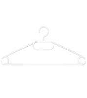 Set di 10 grucce Household International con superficie antiscivolo, appendiabiti per armadio 8744838 bianche