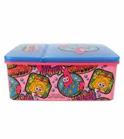 Patrick Star Lunchbox with Colorful Patrick Star Design – Food Storage Container (Approx. 1.4 Liters) – Pink/Blue