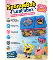 Patrick Star Lunchbox with Colorful Patrick Star Design – Food Storage Container (Approx. 1.4 Liters) – Pink/Blue