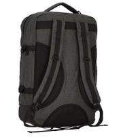 Worldpack Bestway Cabin Pro – Sac à dos cabine (54 cm) avec compartiment pour ordinateur portable 15", 50 L – Gris foncé ou Gris clair