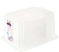Contenitore impilabile Keeper Karolina "Peppa Pig" con coperchio, 15 litri, 9575388, bianco/trasparente