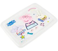 Contenitore impilabile Keeper Karolina "Peppa Pig" con coperchio, 15 litri, 9575388, bianco/trasparente