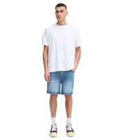 Classic SOLID SDRyan Men's Denim Shorts with Rivets – Denim Bermudas 21108646 Blue