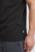 Polo zippé classique SOLID SDZakir pour homme 21301022-ME Gris, Bleu ou Noir