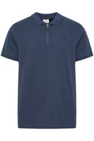 Polo zippé classique SOLID SDZakir pour homme 21301022-ME Gris, Bleu ou Noir