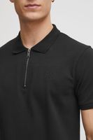 Polo zippé classique SOLID SDZakir pour homme 21301022-ME Gris, Bleu ou Noir