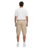 Modern URBAN CLASSICS Men's Cargo Shorts – 320 g/m² Cotton, Comfortable Men's Shorts in a Casual Relaxed Fit Beige