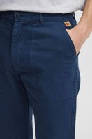 Pantalon zippé en coton pour homme BLEND classique, modèle 20715567, disponible en marron, bleu ou vert