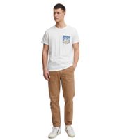 Pantalon zippé en coton pour homme BLEND classique, modèle 20715567, disponible en marron, bleu ou vert