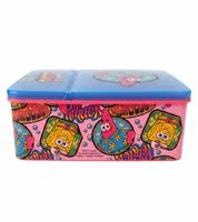 Portapranzo di SpongeBob SquarePants, contenitore per il pane, circa 1,4 litri, con design Patrick Stella in rosa/blu o design SpongeBob in giallo