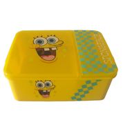 Portapranzo di SpongeBob SquarePants, contenitore per il pane, circa 1,4 litri, con design Patrick Stella in rosa/blu o design SpongeBob in giallo