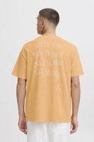 T-shirt imprimé classique SOLID SDPavlo pour homme, référence 21108604, rouge ou orange