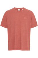T-shirt imprimé classique SOLID SDPavlo pour homme, référence 21108604, rouge ou orange