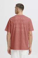 T-shirt imprimé classique SOLID SDPavlo pour homme, référence 21108604, rouge ou orange