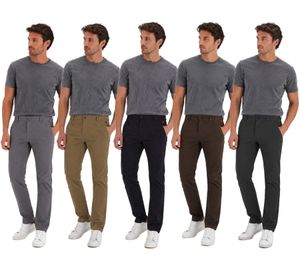Pantaloni chino da uomo Classic BLEND BHTromp con zip, in tessuto, modello 20703188ME, disponibili in nero, marrone o grigio