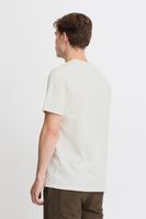 Camiseta clásica de cuello redondo para hombre de BLEND, también disponible en tallas grandes con varios estampados 20717344 en blanco