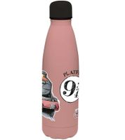 Harry Potter Insulated Bottle – "Back to Hogwarts" or "Hogwarts Express" – 500 ml Stainless Steel Thermal Flask with Magical Design (Pink or Grey)