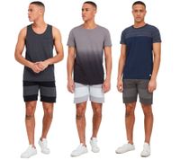 Short de survêtement SOLID SDMekir classique pour homme avec cordon de serrage - Gris clair, Gris foncé ou Noir