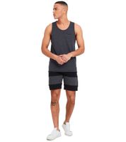 Short de survêtement SOLID SDMekir classique pour homme avec cordon de serrage - Gris clair, Gris foncé ou Noir