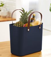 Nachhaltige Rotho Multibag ALBULA 25L Ocean-Bound Plastic Tragetasche Einkaufskorb Rot, Grün oder Blau
