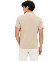 2-Pack Classic BLEND Men's Cotton Polo Shirt 20718756 – Grey/Beige, Beige/Blue, or Red/Grey