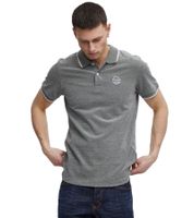 2-Pack Classic BLEND Men's Cotton Polo Shirt 20718756 – Grey/Beige, Beige/Blue, or Red/Grey